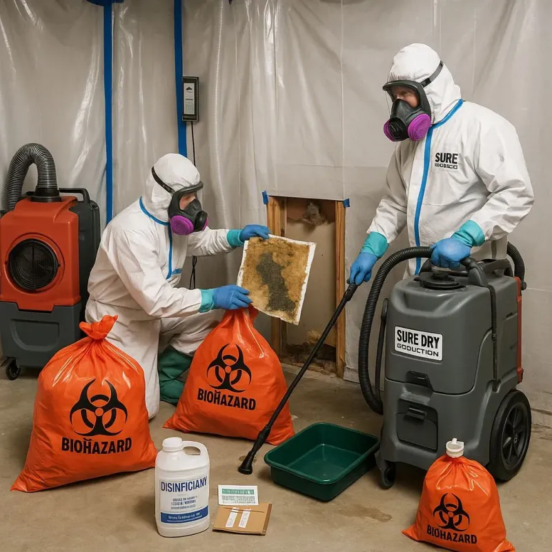 Contaminated Water Handling Protocols process in Pomona, NY