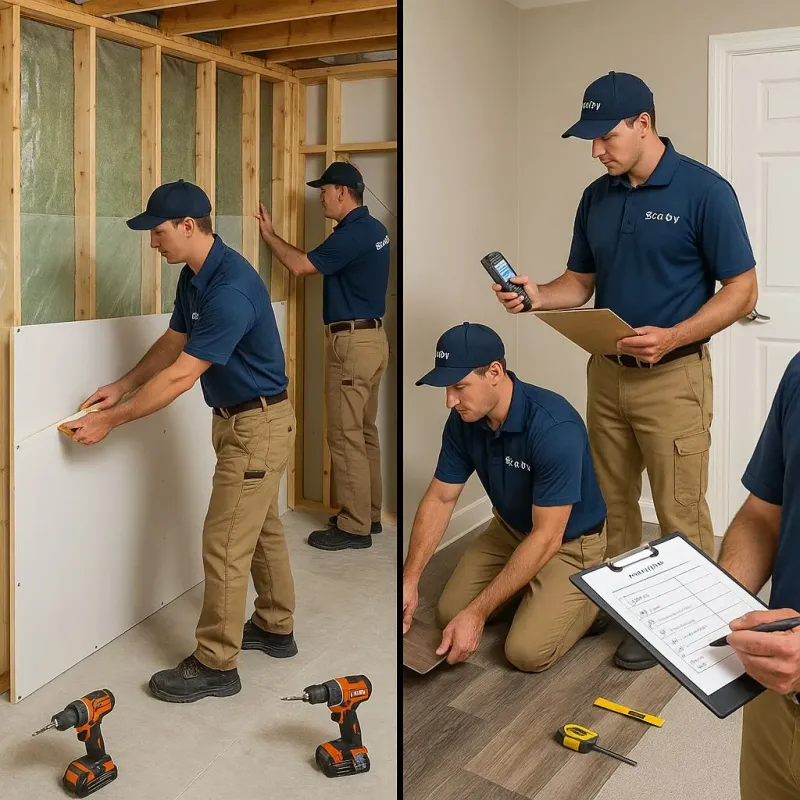 Repairs and Reconstruction process in Pomona, NY