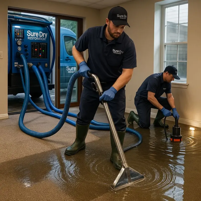 Water Extraction and Removal process in Pomona, NY